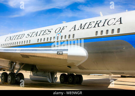 Boeing C-137 Stratoliner (Boeing 707) transport VIP connu comme la liberté 1. Banque D'Images