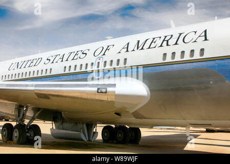 Boeing C-137 Stratoliner (Boeing 707) transport VIP connu comme la liberté 1. Banque D'Images