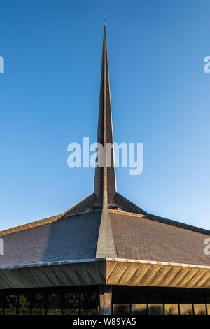 Église chrétienne du nord, conçu par Eero Saarinen Banque D'Images