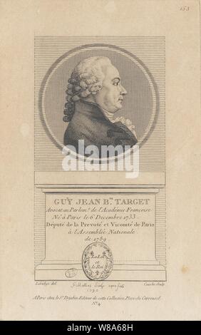 Guy Jean-Baptiste Target (1733-1807). Banque D'Images