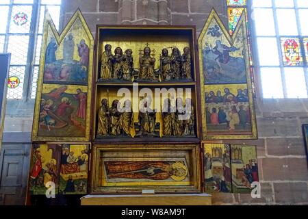 Deocarus-Altar - Eglise Saint-Laurent - Nuremberg, Allemagne - Banque D'Images