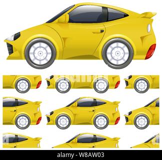 Modèle de conception parfaite illustration isolated on white Illustration de Vecteur