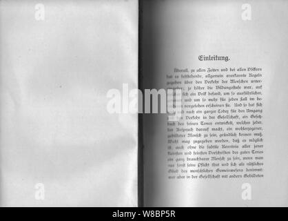 Der Verkehr in der Guten Gesellschaft 002. Banque D'Images