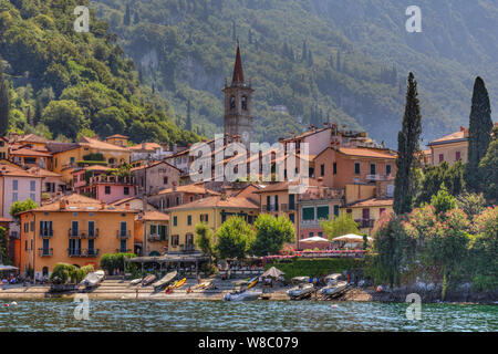 Varenna, Lac de Côme, Lombardie, Italie, Europe Banque D'Images