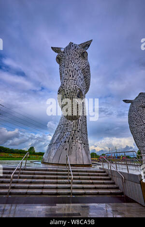 Les Kelpies (KLB) Banque D'Images