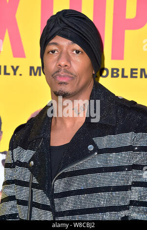 Los Angeles, USA. 07Th Aug 2019. Nick Cannon de la première de l'extuplets Netflix film 'S/l'un des six' à l'Arclight Hollywood. Los Angeles, 07.08.2019 | Conditions de crédit dans le monde entier : dpa/Alamy Live News Banque D'Images