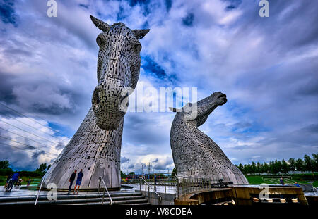 Les Kelpies (KLB) Banque D'Images