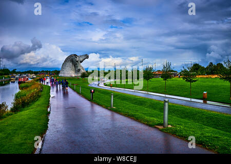 Les Kelpies (KLB) Banque D'Images