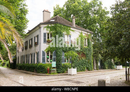 La Maison du jardinage Paris Bercy - un centre de ressources pour les jardiniers urbains situé dans le parc de Bercy à Paris, France, Europe. Banque D'Images
