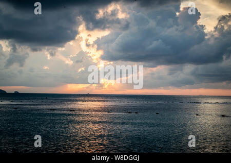 Coucher du soleil à Koh Samet Banque D'Images