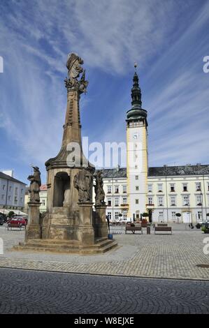 La ville royale de Litovel dans la partie nord-ouest de Hana, en Moravie centrale, région d'Olomouc, République tchèque, le 9 juillet 2019. (CTK Photo/Martin Huri Banque D'Images