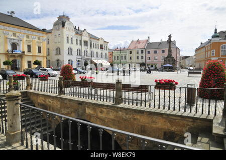 La ville royale de Litovel dans la partie nord-ouest de Hana, en Moravie centrale, région d'Olomouc, République tchèque, le 9 juillet 2019. (CTK Photo/Martin Huri Banque D'Images