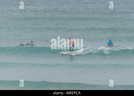 Compétition de Surf Boardmasters 2019 Banque D'Images