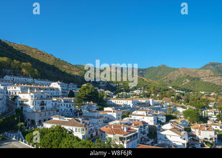 Partie de Mijas Pueblo, Costa del Sol, Espagne. Banque D'Images