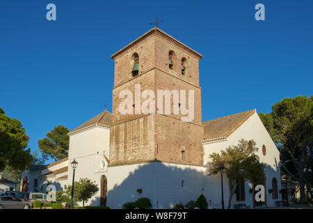 Église de l'Immaculée Conception, Mijas, Costa del Sol, Espagne. Banque D'Images