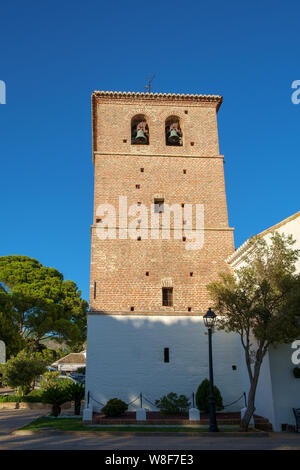 Église de l'Immaculée Conception, Mijas, Costa del Sol, Espagne. Banque D'Images