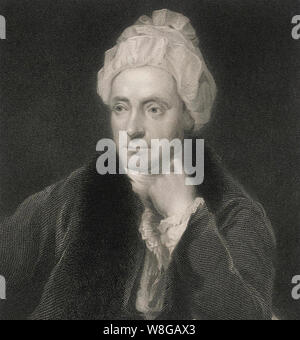 WILLIAM COWPER (1731-1800) poète anglais Banque D'Images