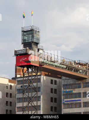 Kattarinahissen Stockholm, Stockholm en Suède, Kattarinahissen 2 Août 2019 Banque D'Images