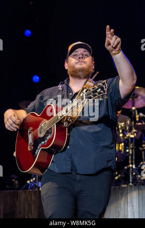 20 juillet 2019, Twin Lakes, Wisconsin, États-Unis : LUC COMBS pendant le Festival de musique de Thunder Twin Lakes, Wisconsin (crédit Image : © Daniel DeSlover/Zuma sur le fil) Banque D'Images