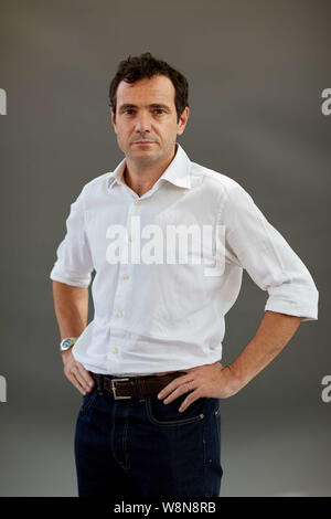 Edinburgh, Ecosse, Royaume-Uni, 10 août 2019. Edinburgh International Book Festival. Photo : Tobias Jones. Andrew Eaton/Alamy Crédit Banque D'Images