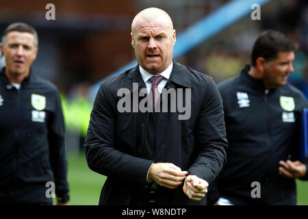 Burnley manager Sean Dyche au cours de la Premier League match à Turf Moor, Burnley. Banque D'Images