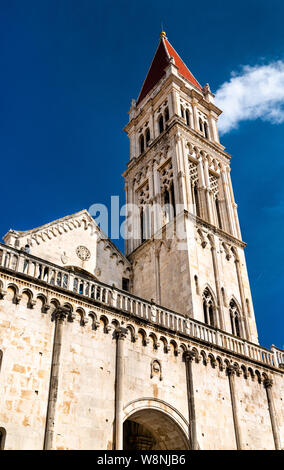 La cathédrale de Saint-Laurent à Trogir, Croatie Banque D'Images