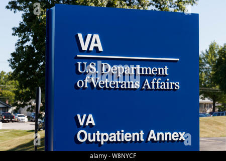 Ft. Wayne - Circa 2019 Août : Anciens Combattants Annexe externe de la signalisation. Les services de soins de santé VA fournit des anciens combattants militaires X Banque D'Images