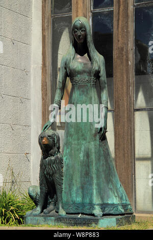 L'ancien cimetière de Recoleta, avec ses tombeaux, mausolées, et sculptures, est l'une des meilleures destinations touristiques à Buenos Aires, Argentine Banque D'Images