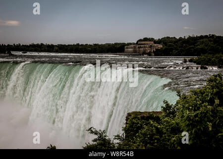 Une visite à la Niagara Falls, chutes Niagara à Niagara-on-the-Lake, Ontario, Canada, Banque D'Images