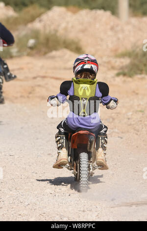 Pilote Moto Banque D'Images