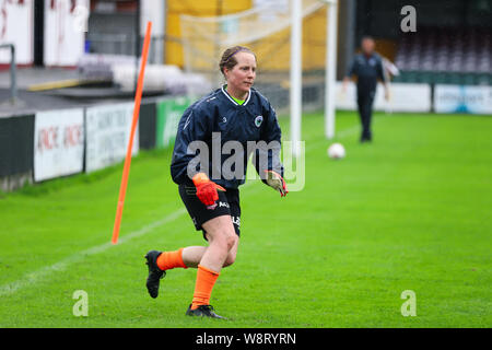 10 août, 2019 h, Galway, Irlande - Womens National League match : Galway WFC vs Peamount United Banque D'Images