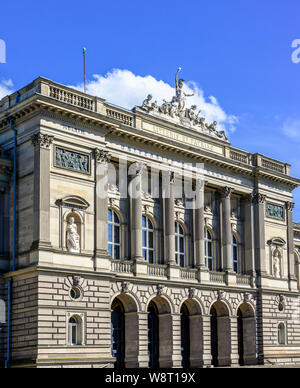 Palais Universitaire, Bâtiment Universitaire, quartier Neustadt, Strasbourg, Alsace, France, Europe, Banque D'Images