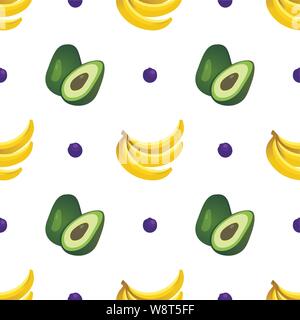 Fruits et baies d'été ensemble de vector Illustration de Vecteur