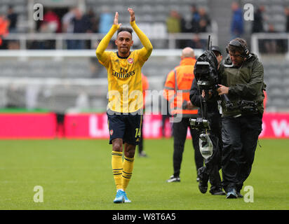 Newcastle, Royaume-Uni. 11 août 2019. Newcastle, Royaume-Uni. 11 août 2019. Frédéric Lerner Pierre Aubameyang, Newcastle United FC V Arsenal FC, 2019 Allstar Crédit : photo library/Alamy Live News Crédit : Allstar Photo Library/Alamy Live News Crédit : Allstar Photo Library/Alamy Live News Banque D'Images