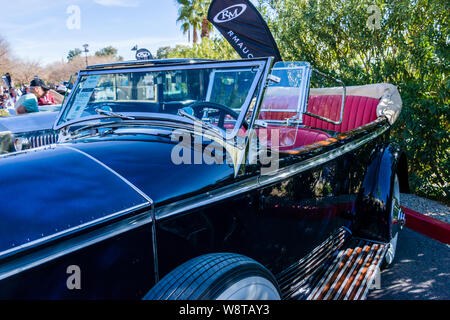 Sotheby's (anciennement RM RM Auctions) 1938 Rolls-Royce Phantom III Sedanca de Ville Banque D'Images