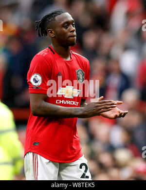 Wan-Bissaka Aaron Manchester United après la Premier League match à Old Trafford, Manchester. Banque D'Images