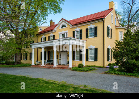 Le Marshall House, maison de George C Marshall, 312 East Market Street, Leesburg, Virginia Banque D'Images