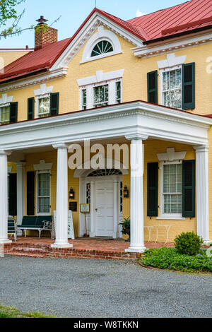 Le Marshall House, maison de George C Marshall, 312 East Market Street, Leesburg, Virginia Banque D'Images