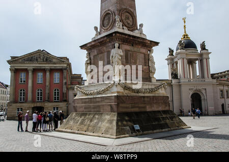 Cette ancienne résidence de la règles prussien est une ville de palais et jardins en un style qui a même donné son propre nom : Rococo Potsdam. Banque D'Images