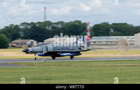 F-4F Phantom turcs au Royal International Air Tattoo 2019 Banque D'Images