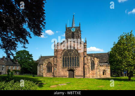 L'église St Mary, Wirksworth, Derbyshire Banque D'Images