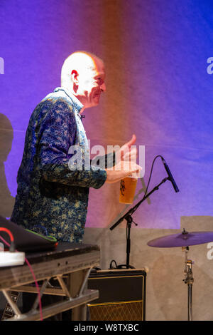 Steve Davis est le premier spectacle en direct avec l'Utopie forte au Festival au dessus de 2019. Brazier's Park, l'Oxfordshire. Banque D'Images