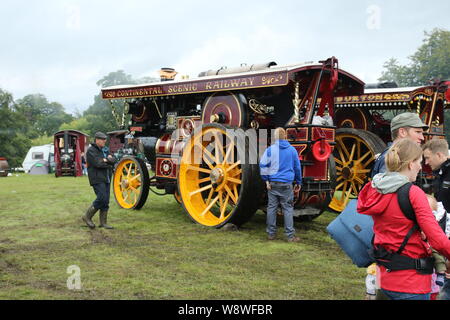 Astle Park Macclesfield 2019 Rallye à vapeur Banque D'Images