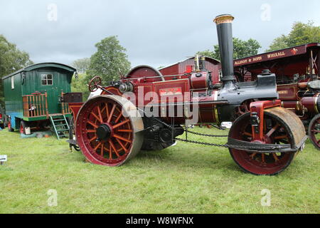 Astle Park Macclesfield 2019 Rallye à vapeur Banque D'Images