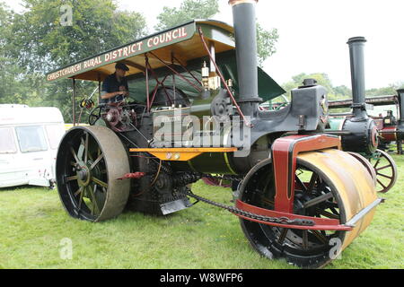 Astle Park Macclesfield 2019 Rallye à vapeur Banque D'Images