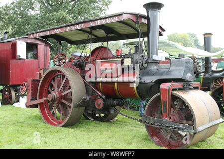 Astle Park Macclesfield 2019 Rallye à vapeur Banque D'Images