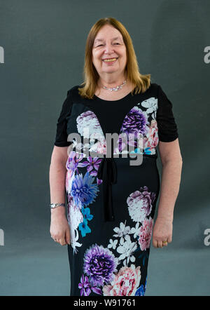 Édimbourg, Écosse, Royaume-Uni, 12 août 2019. Festival international du livre d'Édimbourg. Photo : Alison Weir, écrivain britannique de livres d'histoire Banque D'Images