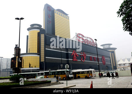 --FILE--Vue du Sands Cotai Central à Macao, Chine, 27 décembre 2012. Sands China Ltd., l'exploitant de casinos contrôlés par elle milliardaire Banque D'Images