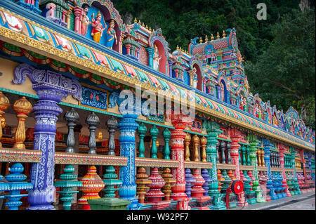 Temple de Murugan, grottes de Batu, Kuala Lumpur, Malaisie. Banque D'Images