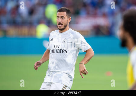 Rome, Italie. Août 11, 2019. 7lors de la pré-saison match amical entre l'AS Rome et le Real Madrid au Stadio Olimpico, Rome, Italie le 11 août 2019. Photo par Giuseppe maffia. Credit : UK Sports Photos Ltd/Alamy Live News Banque D'Images